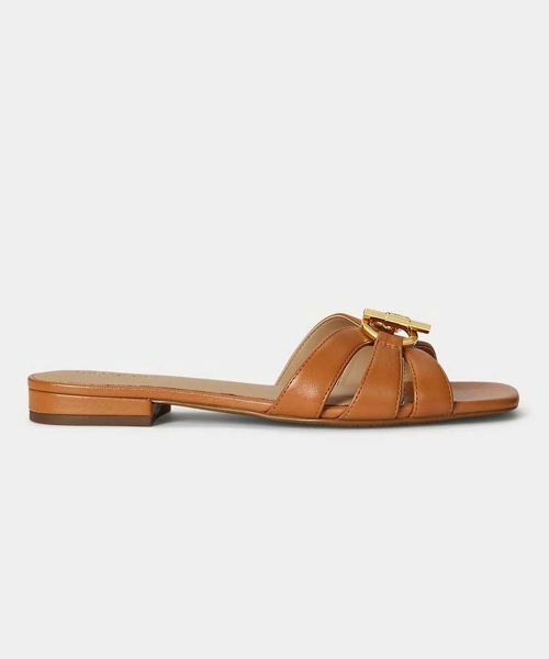 LAUREN RALPH LAUREN SHOES / ローレンラルフローレンシューズ サンダル | LAUREN RALPH LAUREN R26H ブレイク サンダル キャメル サンダル | 詳細1