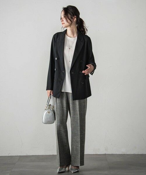 LAUTREAMONT / ロートレアモン その他パンツ | トリッカースラブツイードパンツ≪手洗い可能・防シワ・UV≫ | 詳細15