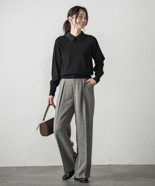 LAUTREAMONT / ロートレアモン その他パンツ | トリッカースラブツイードパンツ≪手洗い可能・防シワ・UV≫ | 詳細17