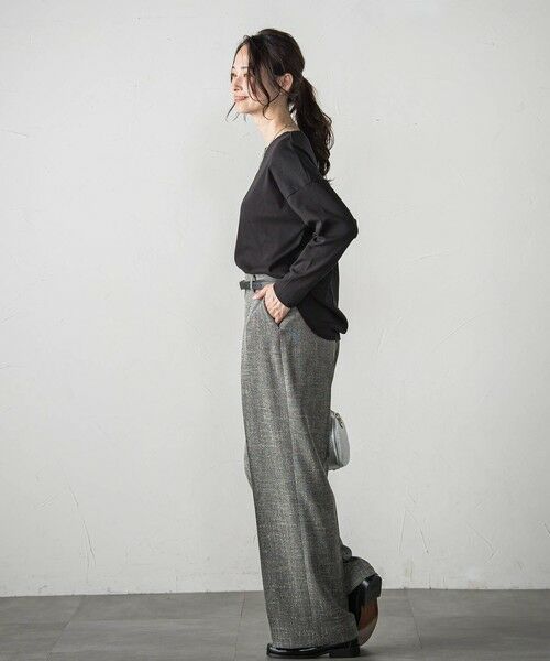 LAUTREAMONT / ロートレアモン その他パンツ | トリッカースラブツイードパンツ≪手洗い可能・防シワ・UV≫ | 詳細20