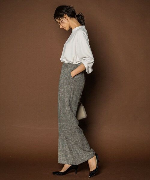 LAUTREAMONT / ロートレアモン その他パンツ | トリッカースラブツイードパンツ≪手洗い可能・防シワ・UV≫ | 詳細22