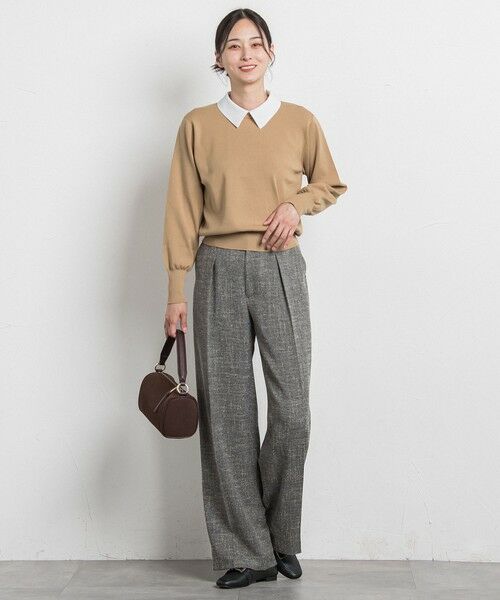 LAUTREAMONT / ロートレアモン その他パンツ | トリッカースラブツイードパンツ≪手洗い可能・防シワ・UV≫ | 詳細24