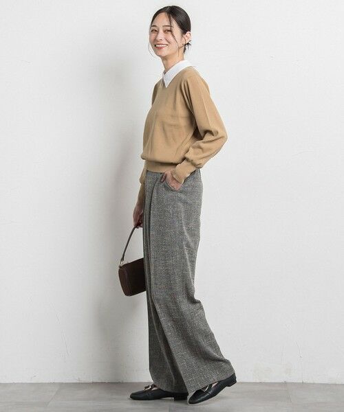 LAUTREAMONT / ロートレアモン その他パンツ | トリッカースラブツイードパンツ≪手洗い可能・防シワ・UV≫ | 詳細25