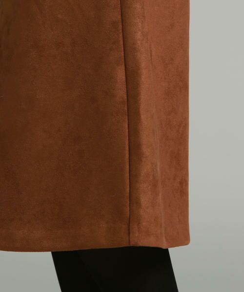 LAUTREAMONT / ロートレアモン スカート | 【WEB別注】ベーシックカラートップスに最適なカラーフェイクスエードスカート | 詳細11