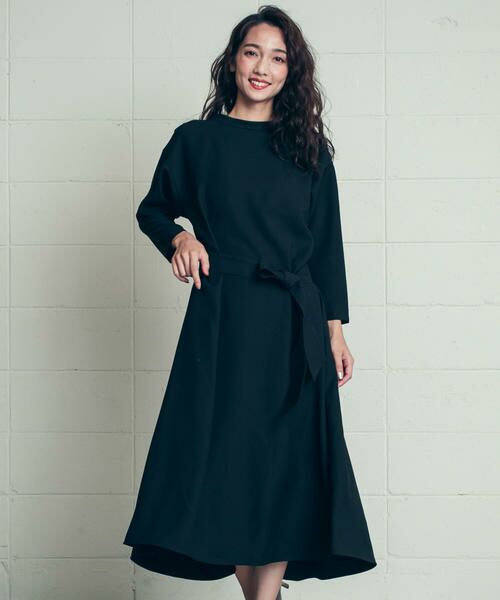 セール スタンドカラーのaラインワンピース ワンピース Lautreamont ロートレアモン ファッション通販 タカシマヤファッションスクエア