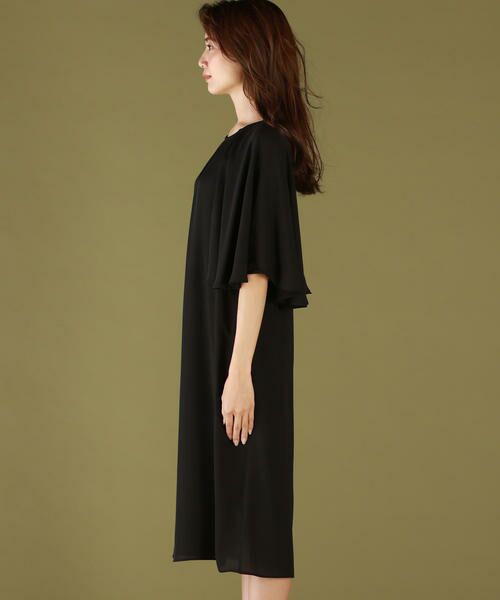 セール Web別注 ケープ付きドレスワンピース ワンピース Lautreamont ロートレアモン ファッション通販 タカシマヤファッションスクエア