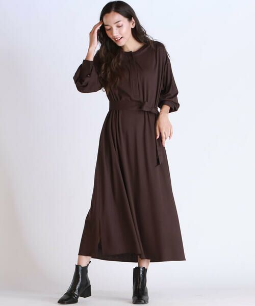 セール 女性らしいカットソーワンピース 手洗い可能 ワンピース Lautreamont ロートレアモン ファッション通販 タカシマヤファッションスクエア