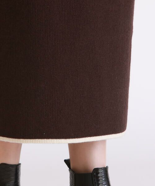 LAUTREAMONT / ロートレアモン スカート | 【WEB別注】ゆったりカジュアルニットスカート《手洗い可能》《セットアップ対応》 | 詳細8
