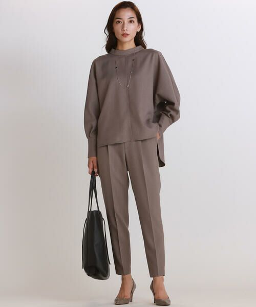 セール 洗濯機で洗える ウールライクエステルブラウス セットアップ対応 シャツ ブラウス Lautreamont ロートレアモン ファッション通販 タカシマヤファッションスクエア