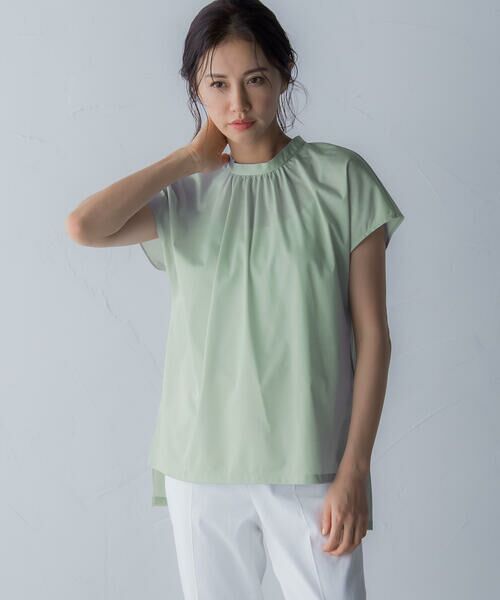 セール ライクアウーヴンスタンドカラーカットソー 洗濯機で洗える Web限定lサイズあり カットソー Lautreamont ロートレアモン ファッション通販 タカシマヤファッションスクエア