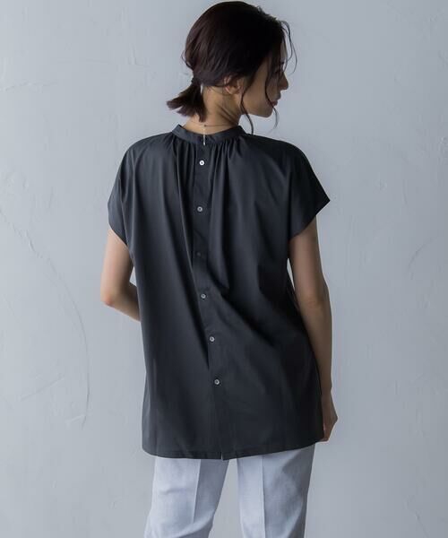 セール ライクアウーヴンスタンドカラーカットソー 洗濯機で洗える Web限定lサイズあり カットソー Lautreamont ロートレアモン ファッション通販 タカシマヤファッションスクエア