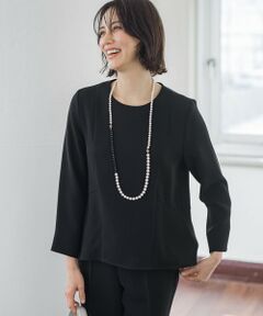 LAUTREAMONT / ロートレアモン シャツ・ブラウス | ソアパールコンパクトブラウス≪洗濯機で洗える≫