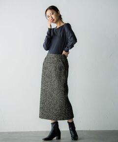 【受注限定生産】classic tweed skirt