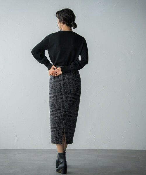 LAUTREAMONT / ロートレアモン ミニ・ひざ丈スカート | 【受注限定生産】classic tweed skirt | 詳細12