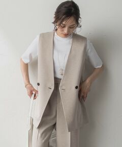 LAUTREAMONT / ロートレアモン ダウンジャケット・ベスト | 【カタログ掲載】FLAXASAフレンチツイルジレ