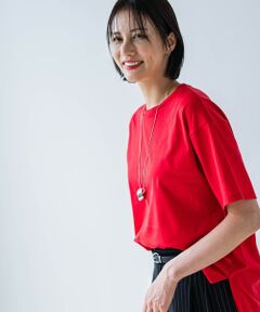 LAUTREAMONT / ロートレアモン カットソー | 【WEB限定】【3サイズ】コットン半袖カットソー≪洗える/接触冷感≫