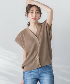 LAUTREAMONT / ロートレアモン ニット・セーター | 【WEB限定】【11号あり】メタルボタンニットベスト≪手洗い可能≫