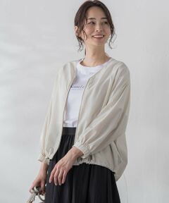 LAUTREAMONT / ロートレアモン テーラードジャケット | 撥水シアーブルゾン≪手洗い可能≫