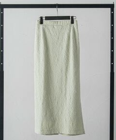 LAUTREAMONT / ロートレアモン ミニ・ひざ丈スカート | 【WEB＆一部店舗限定】ランダムジャガードナロースカート≪洗濯機で洗える≫