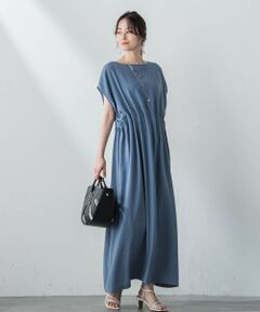 【WEB＆一部店舗限定】メッシュワンピース≪洗濯機で洗える≫