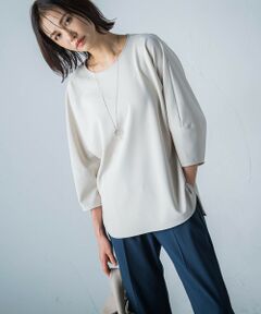 【WEB限定】UVフォルムスリーブカットソー≪防シワ≫