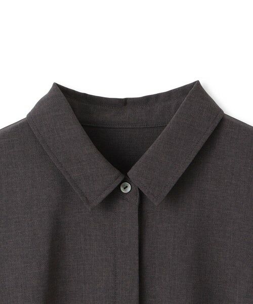 LAUTREAMONT / ロートレアモン ロング・マキシ丈ワンピース | 【WEB＆一部店舗限定】スキッパーシャツワンピース≪洗濯機で洗える≫ | 詳細9