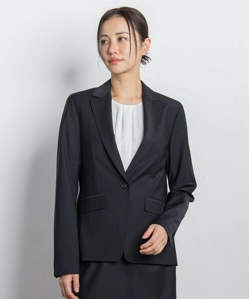 LAUTREAMONT/ロートレアモン バハリエテーラージャケット&#8810;セットアップ対応&#8811; ブラック 9号