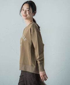 【WEB限定】ロゴ刺繍スウェット≪洗濯機で洗える≫