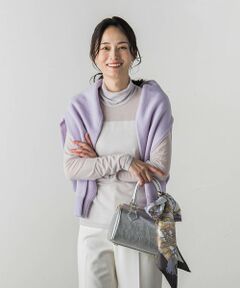 【WEB限定】カシミヤシルクシアーラメタートル≪手洗い可能≫