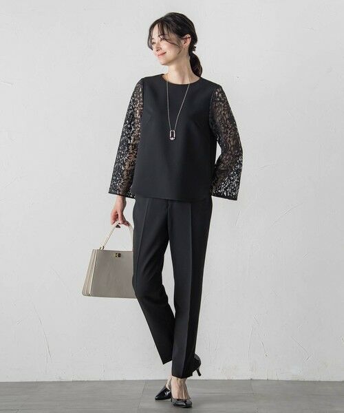 LAUTREAMONT / ロートレアモン その他パンツ | トリクシオンテーパードパンツ≪洗濯機で洗える≫ | 詳細8