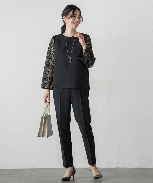 LAUTREAMONT / ロートレアモン その他パンツ | トリクシオンテーパードパンツ≪洗濯機で洗える≫ | 詳細9