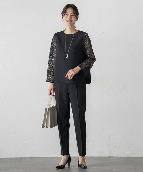 LAUTREAMONT / ロートレアモン その他パンツ | トリクシオンテーパードパンツ≪洗濯機で洗える≫ | 詳細10