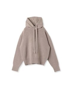 【WEB限定】WOOLニットパーカー≪手洗い可能≫