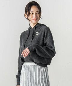 【WEB限定】WOOLニットパーカー≪手洗い可能≫