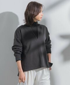 【WEB限定】キーネック スウェット≪洗濯機で洗える≫