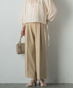 LAUTREAMONT / ロートレアモン その他パンツ | 2WAYツイル配色ボタンパンツ≪洗濯機で洗える≫