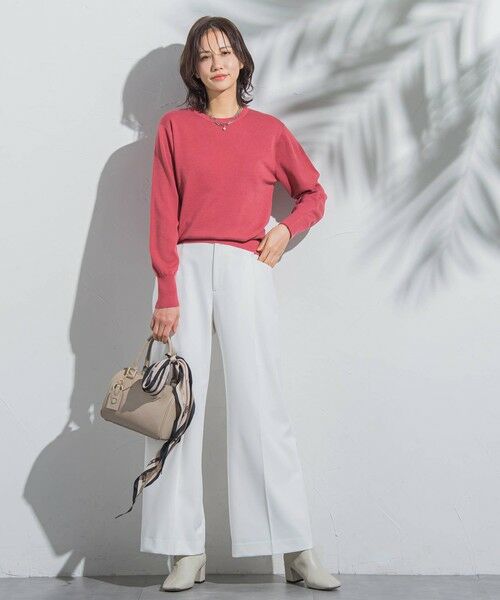 LAUTREAMONT / ロートレアモン その他パンツ | 2WAYツイル配色ボタンパンツ≪洗濯機で洗える≫ | 詳細8