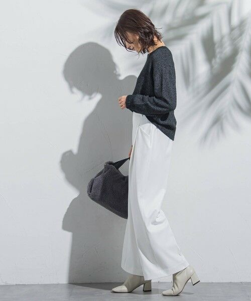 LAUTREAMONT / ロートレアモン その他パンツ | 2WAYツイル配色ボタンパンツ≪洗濯機で洗える≫ | 詳細2