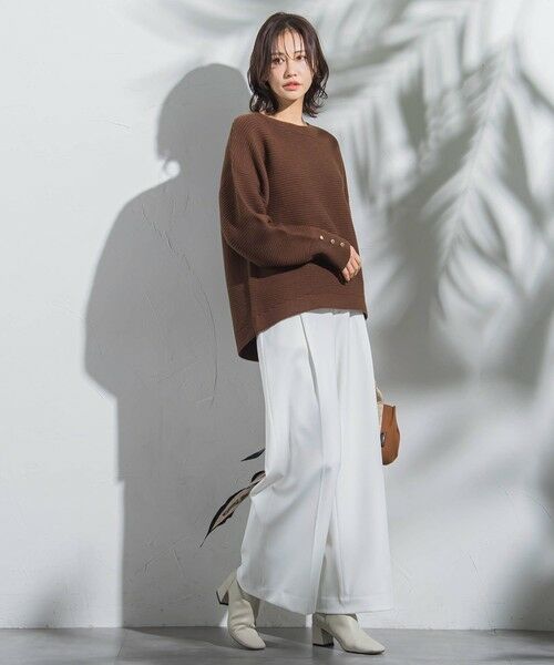 LAUTREAMONT / ロートレアモン その他パンツ | 2WAYツイル配色ボタンパンツ≪洗濯機で洗える≫ | 詳細6