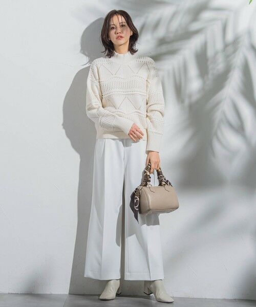 LAUTREAMONT / ロートレアモン その他パンツ | 2WAYツイル配色ボタンパンツ≪洗濯機で洗える≫ | 詳細7