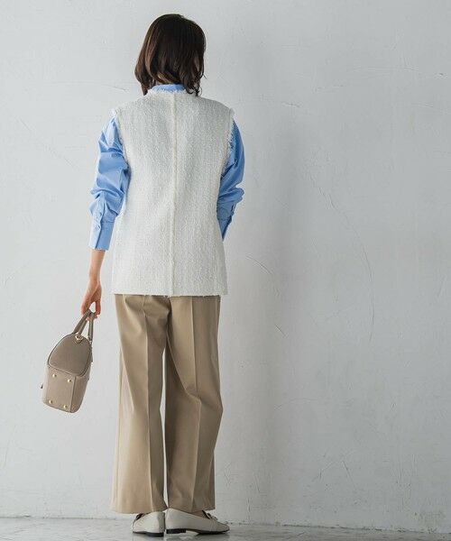 LAUTREAMONT / ロートレアモン その他パンツ | 2WAYツイル配色ボタンパンツ≪洗濯機で洗える≫ | 詳細17