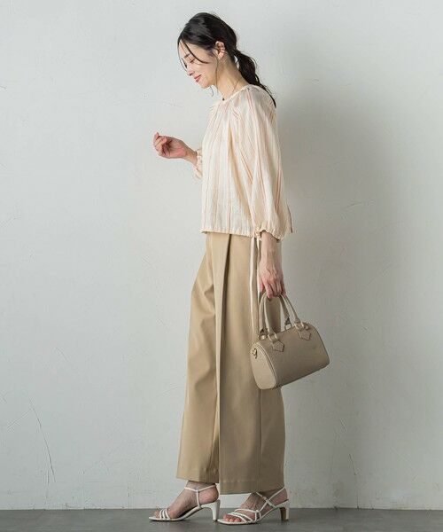 LAUTREAMONT / ロートレアモン その他パンツ | 2WAYツイル配色ボタンパンツ≪洗濯機で洗える≫ | 詳細14