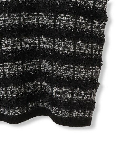 LAUTREAMONT / ロートレアモン ニット・セーター | フェザーボーダーニット≪手洗い可能≫ | 詳細14