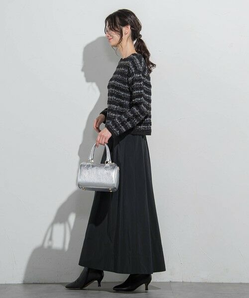 LAUTREAMONT / ロートレアモン ニット・セーター | フェザーボーダーニット≪手洗い可能≫ | 詳細8