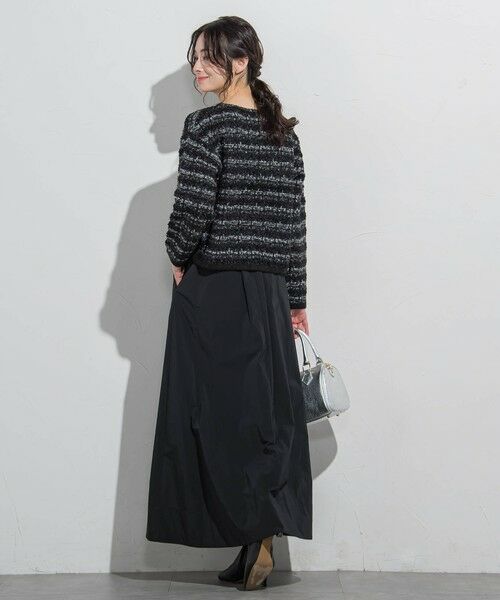 LAUTREAMONT / ロートレアモン ニット・セーター | フェザーボーダーニット≪手洗い可能≫ | 詳細9