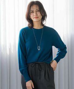 LAUTREAMONT / ロートレアモン ニット・セーター | 【WEB限定】カラー クルーネックニット≪手洗い可能≫