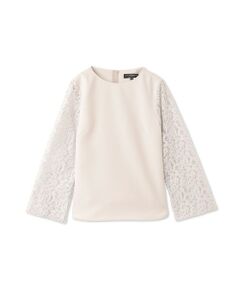 LAUTREAMONT / ロートレアモン シャツ・ブラウス | トリクシオン袖レースブラウス≪手洗い可能≫