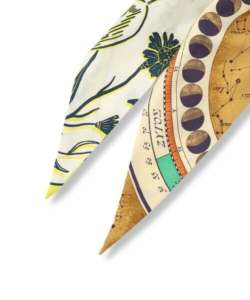 LAUTREAMONT / ロートレアモン マフラー・ショール・スヌード・ストール | 【manipuri】バルーンジャーニー/ホロスコープシルクスカーフ | 詳細4