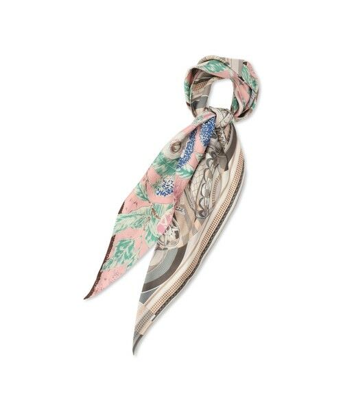 LAUTREAMONT / ロートレアモン マフラー・ショール・スヌード・ストール | 【manipuri】バルーンジャーニー/ホロスコープシルクスカーフ | 詳細14