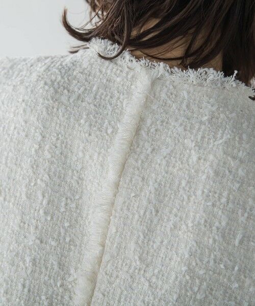 LAUTREAMONT / ロートレアモン テーラードジャケット | ミックスツィードジレジャケット | 詳細14